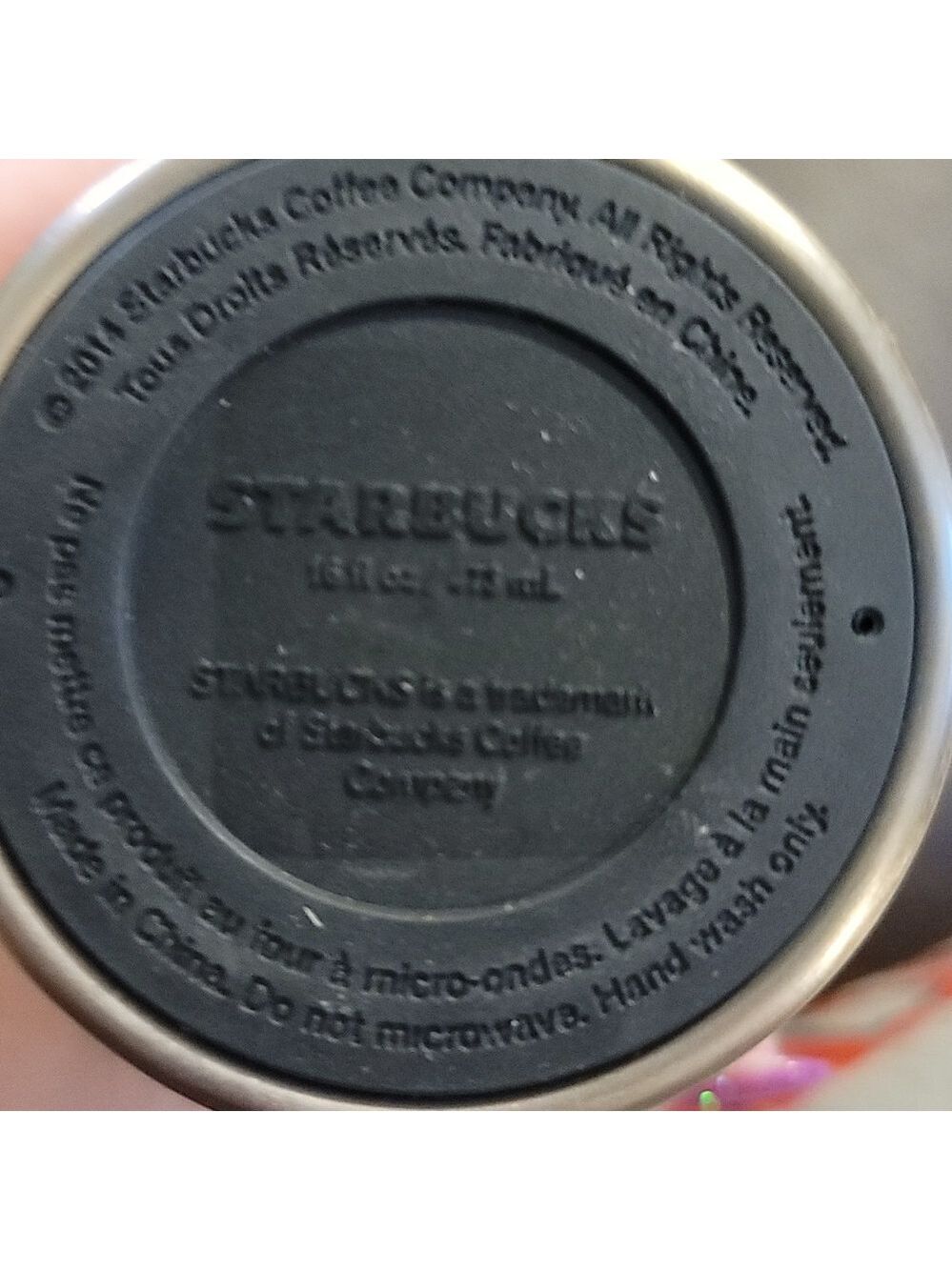 Starbucks collectors 2014 metal tumbler 16 oz - Picture 4 of 4